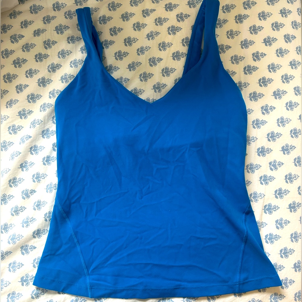 Lululemon blue align tank (full length)